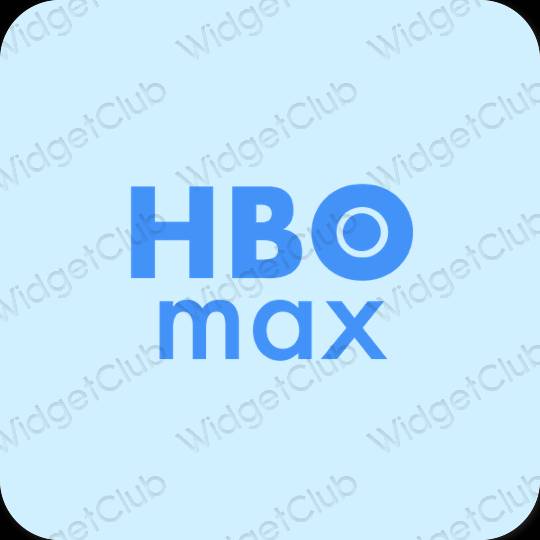 Estetis ungu HBO MAX ikon aplikasi