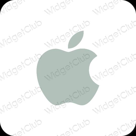 Esthetische Apple Store app-pictogrammen