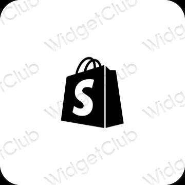 Estética Shopify iconos de aplicaciones