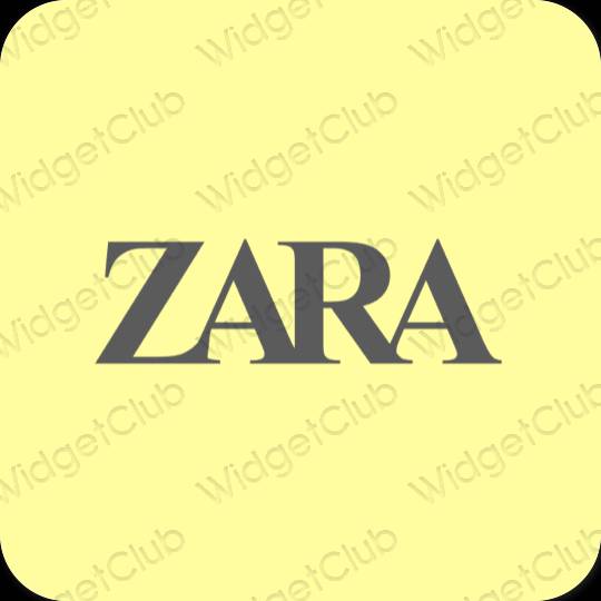 Pictograme pentru aplicații ZARA estetice