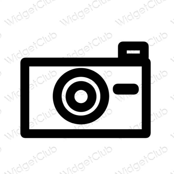 Эстетические Camera значки приложений