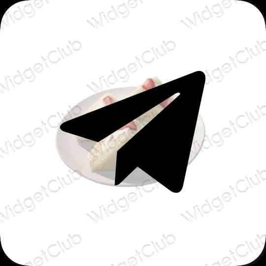 រូបតំណាងកម្មវិធី Telegram សោភ័ណភាព