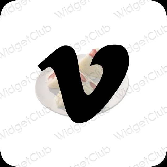 Aesthetic Vimeo app icons