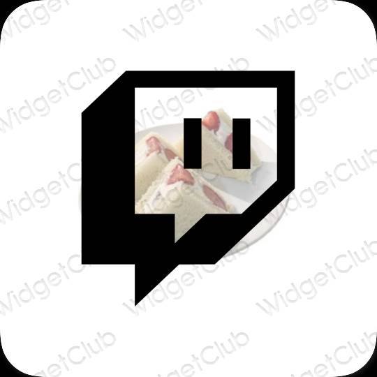 Aesthetic Twitch app icons