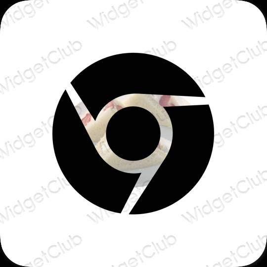 Estetické ikony aplikací Chrome
