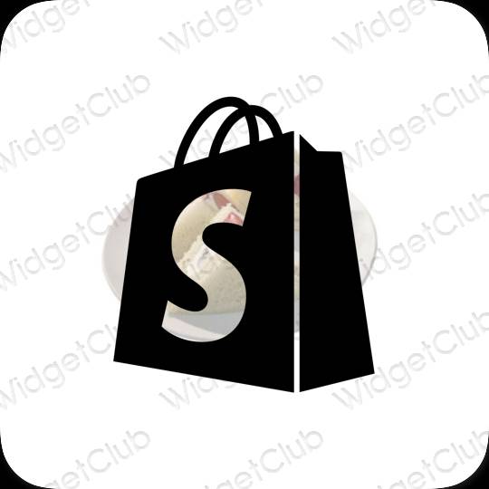 Biểu tượng ứng dụng Shopify thẩm mỹ