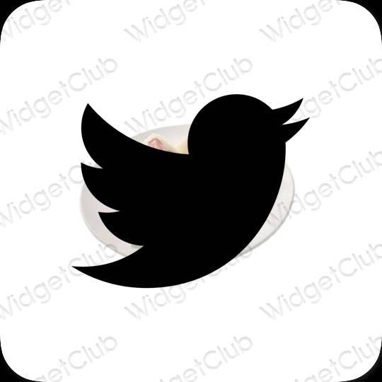 Естетичні Twitter значки програм