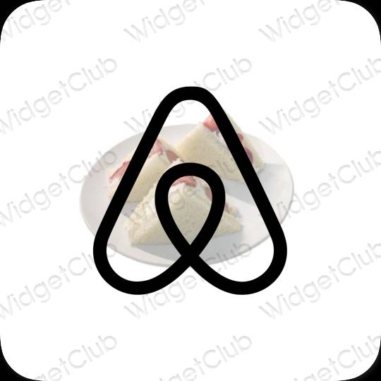 រូបតំណាងកម្មវិធី Airbnb សោភ័ណភាព