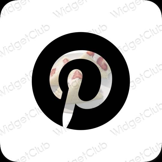 រូបតំណាងកម្មវិធី Pinterest សោភ័ណភាព