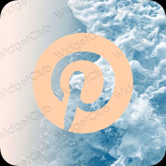 សោភ័ណ ទឹកក្រូច Pinterest រូបតំណាងកម្មវិធី