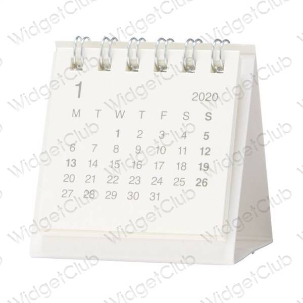 جمالية Calendar أيقونات التطبيقات