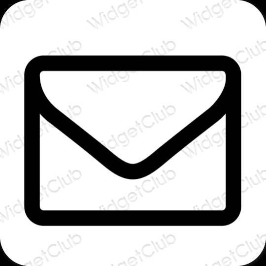 Ästhetische Mail App-Symbole