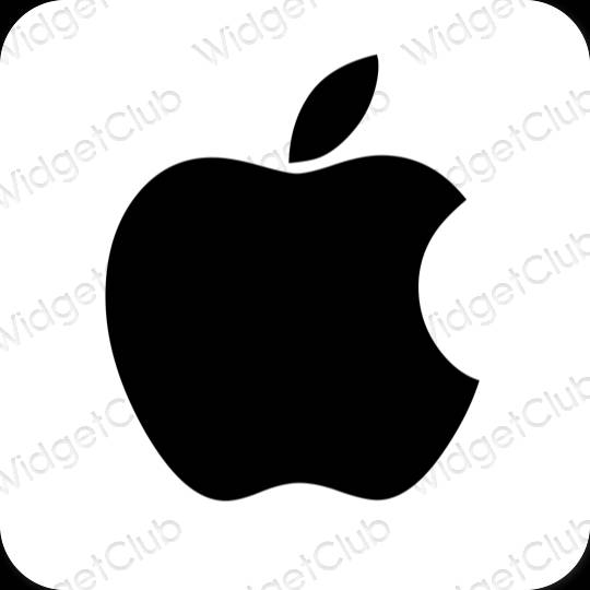 Esthetische Apple Store app-pictogrammen