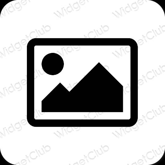 Esthetische Photos app-pictogrammen