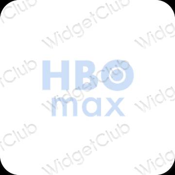 Pictograme pentru aplicații HBO MAX estetice