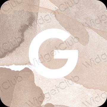 Esthetische Google app-pictogrammen