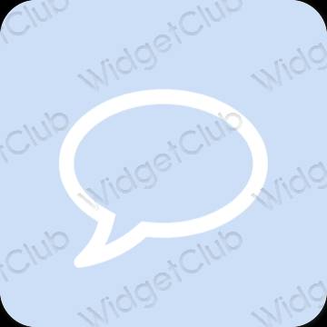 Esthetische Messages app-pictogrammen