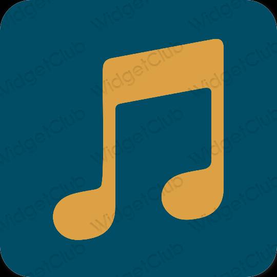 រូបតំណាងកម្មវិធី Apple Music សោភ័ណភាព