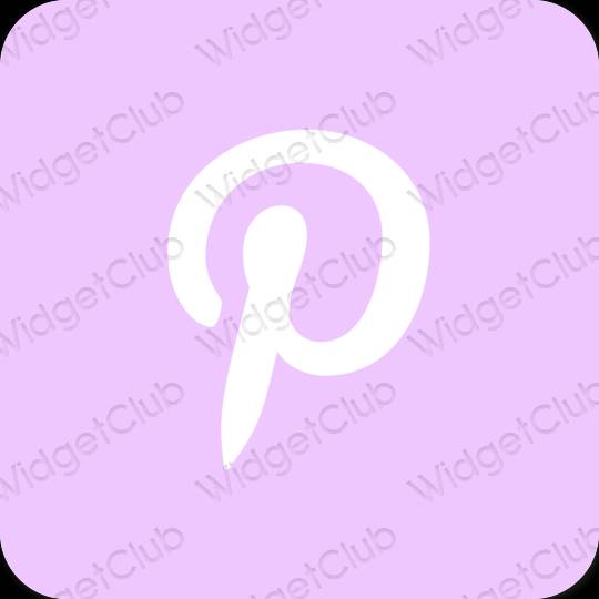 Icone delle app Pinterest estetiche