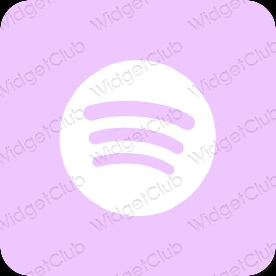 Ästhetische Spotify App-Symbole