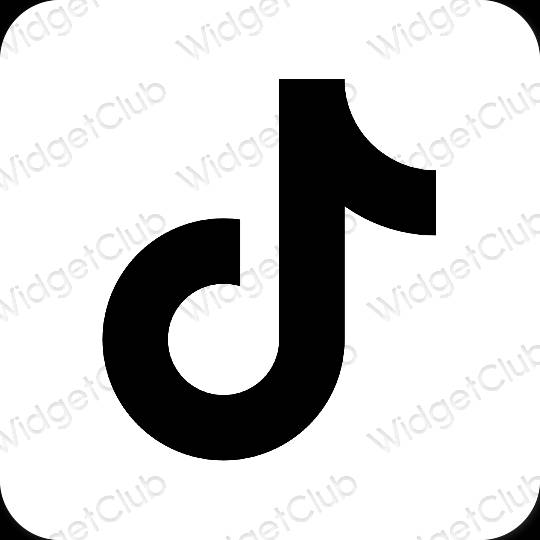 Aesthetic TikTok app icons