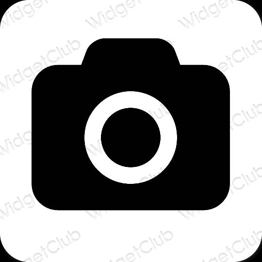 Esthetische Camera app-pictogrammen