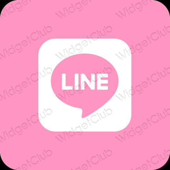 جمالية LINE أيقونات التطبيقات