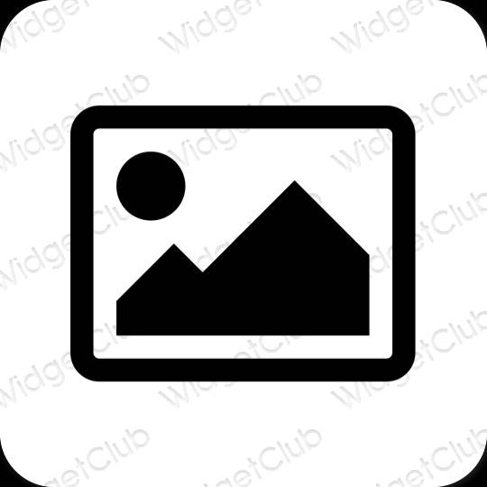 Ästhetische Photos App-Symbole