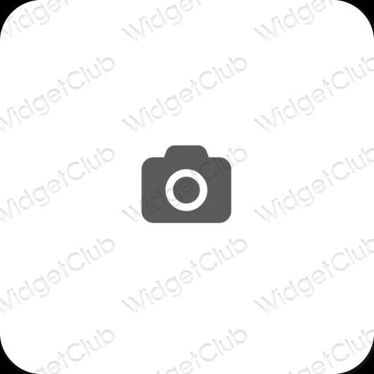 Esthetische Camera app-pictogrammen