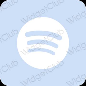 Stijlvol paars Spotify app-pictogrammen