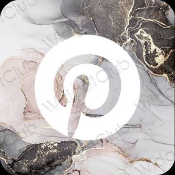 Icone delle app Pinterest estetiche