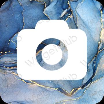 Esthetische Camera app-pictogrammen