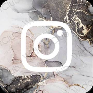 Ästhetische Instagram App-Symbole