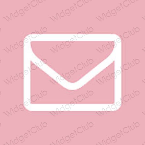 Estética Mail iconos de aplicaciones