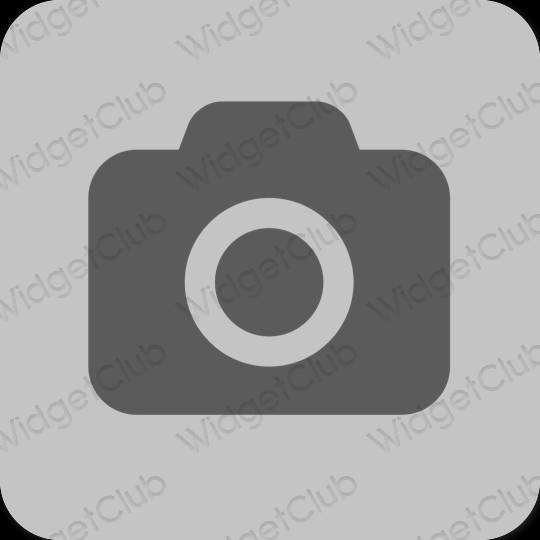 Esthetische Camera app-pictogrammen