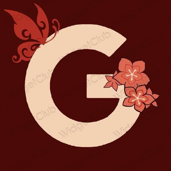 美學Google 應用程序圖標