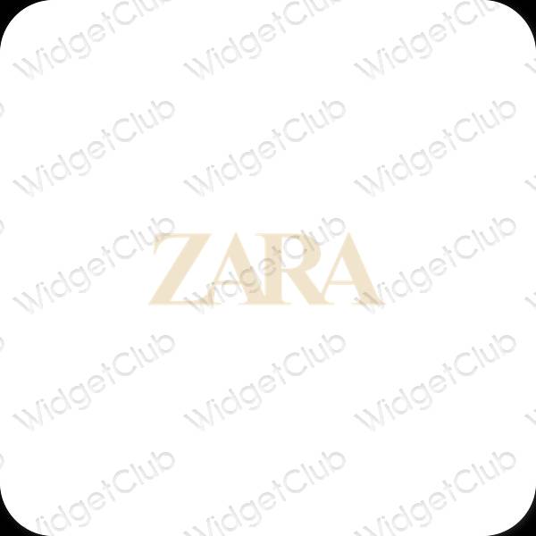 Эстетические ZARA значки приложений