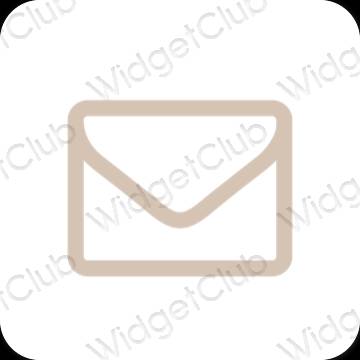 Ästhetische Mail App-Symbole