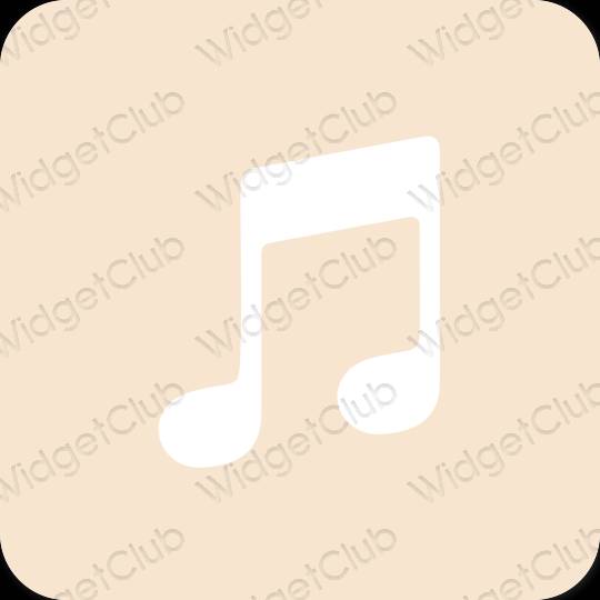 Estetické ikony aplikácií LINE MUSIC