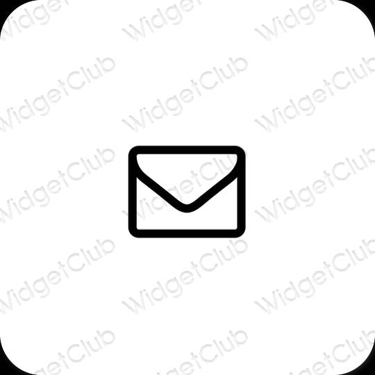 Icônes d'application Mail esthétiques