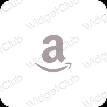 Pictograme pentru aplicații Amazon estetice