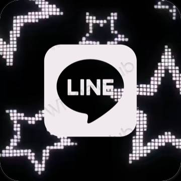 Aesthetic LINE app icons