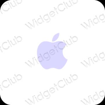 Esthetische Apple Store app-pictogrammen