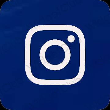 Estetický nachový Instagram ikony aplikací