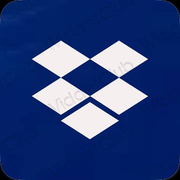 Estetske Dropbox ikone aplikacij