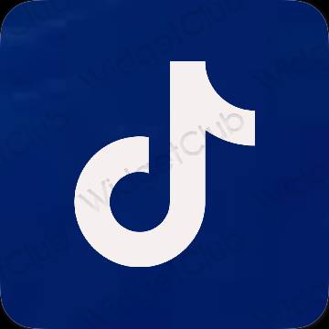 Estetický nachový TikTok ikony aplikací