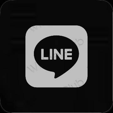 美学LINE 应用程序图标