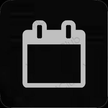 Aesthetic Calendar app icons