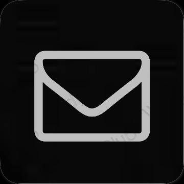 ესთეტიკური Mail აპლიკაციის ხატები