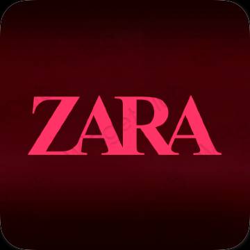 Estetické ikony aplikací ZARA
